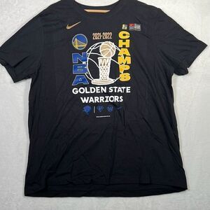 Nike Golden State Warriors NBA Finals Champion 2022 T-Shirt NWT‎ Men 2XLarge